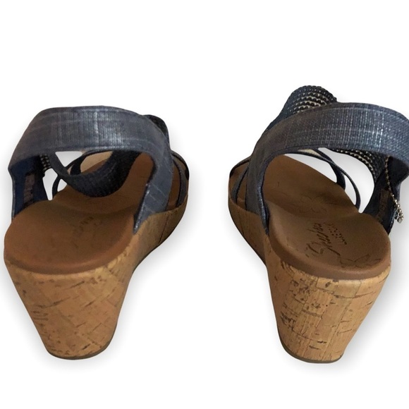 New Skechers High Tea Navy shoes - Picture 6 of 8